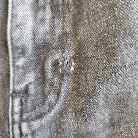 7181 * PacSun Mom Jeans Denim Black Gray Size 25 - Picture 12 of 12